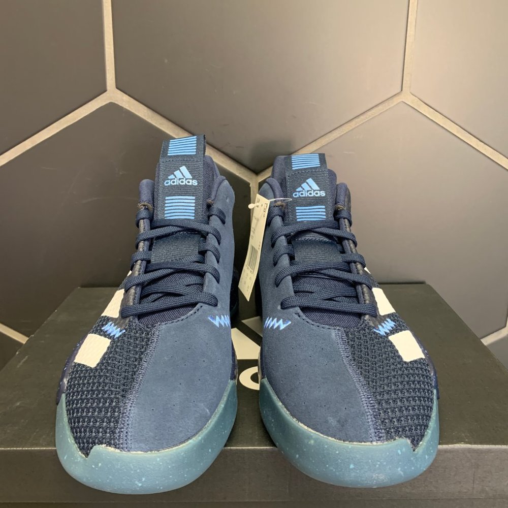New Adidas Pro Next 2019 Navy Blue Basketball Shoe - Picture 3 of 7